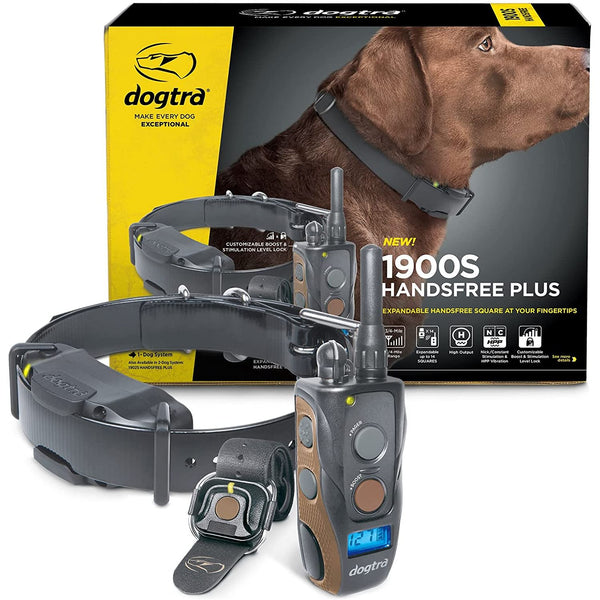 Dogtra 1900S HANDSFREE Plus Boost and Lock, Remote Dog Training E-Collar