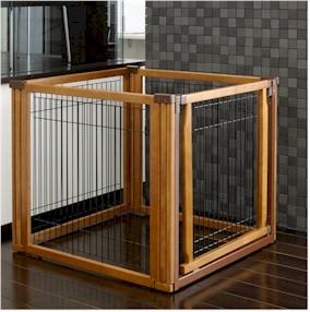 Richell 4 Panel Convertible Elite Pet Gate