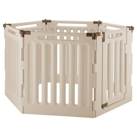 Richell Convertible Indoor Outdoor 6-Panel Pet Playpen