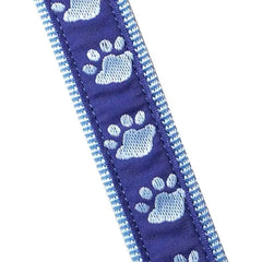 Two-Tone Paw Print Collar For Small Dogs