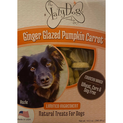 Ginger Glazed Pumpkin Carrot (Wheat, Corn & Soy-Free)- Dog Treat