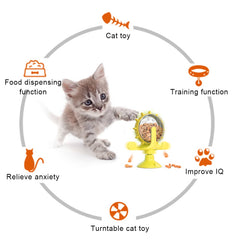 Pet Feeding Interactive Wheel, engaging toy that dispenses treats as pets play, promoting exercise and mental stimulation