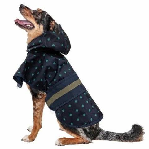 Dog Raincoat For Large Dogs- Navy